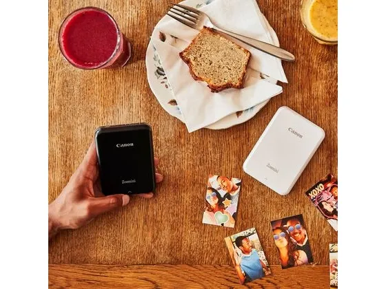 Canon Zoemini - Printer - farve - farvesublimering - 50.8 x 76.2 mm - 314 x 400 dpi - op til 0.83 min./side (mono) / op til 0.83 min./side (farve) - kapacitet: 10 ark - Bluetooth 4.0 - hvid