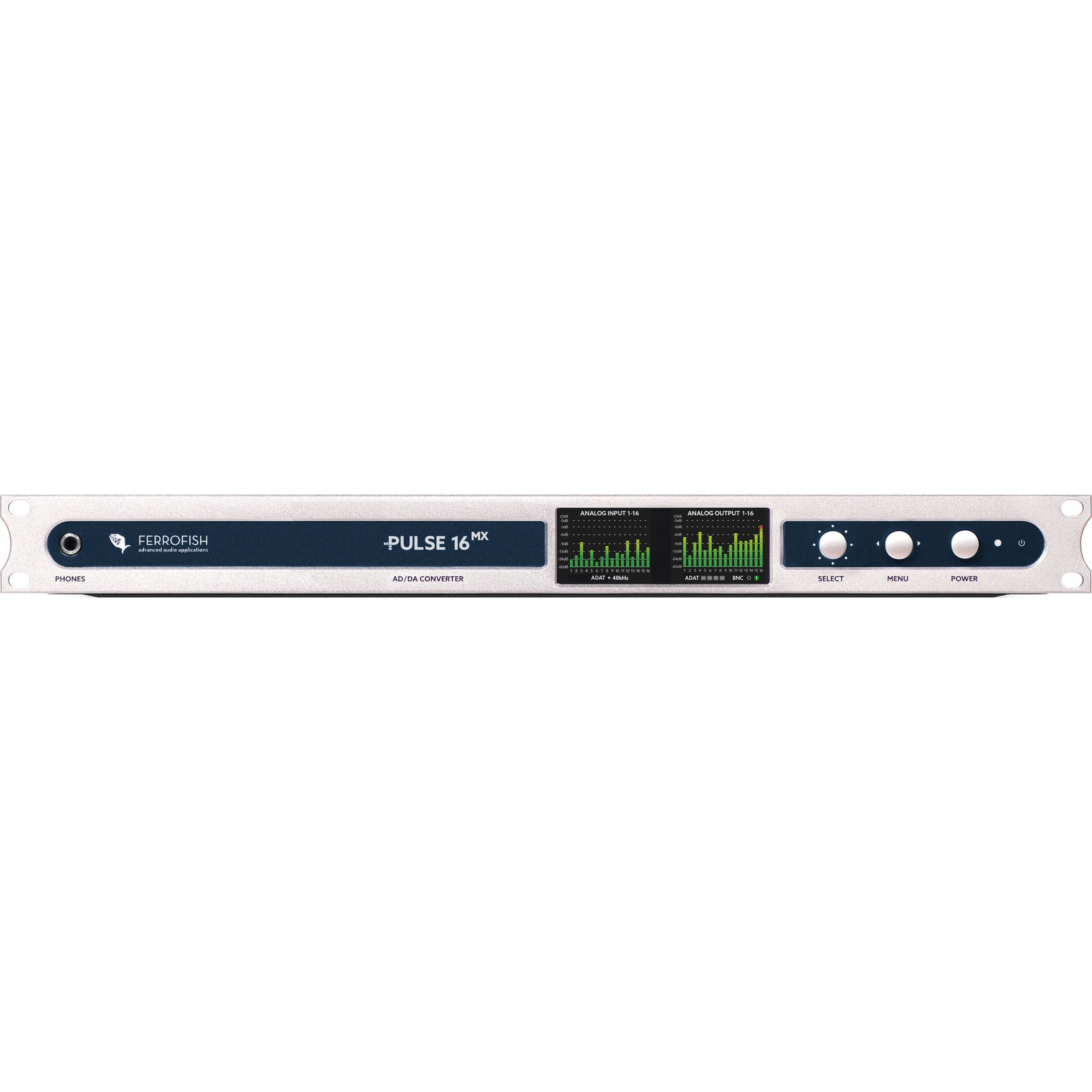Ferrofish Pulse 16 MX Singlemode MADI + 24 16x16 ADDA converter, MADI & ADAT