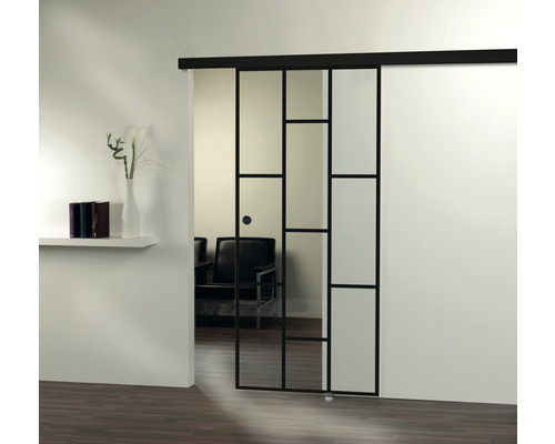 Pertura Atello II 920x2050x8 mm glazen schuifdeurvleugel voor Selir rechtse montage