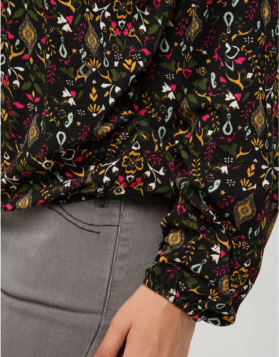 T-shirt blousant imprimé