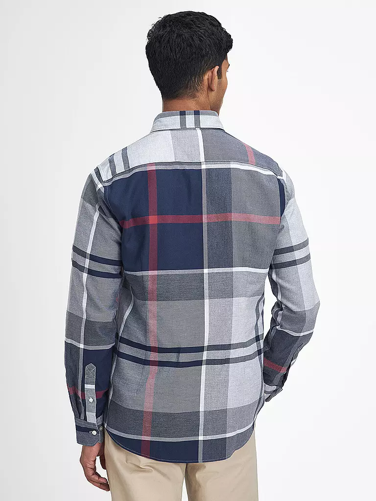 BARBOUR Hemd DUNON hellgrau