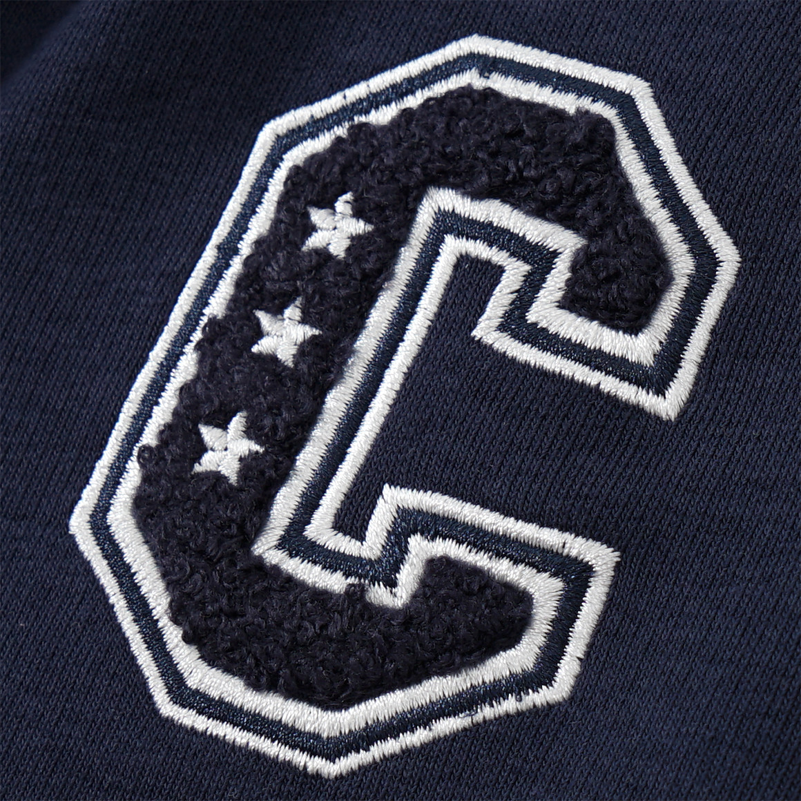 Topolino Jungen College-Jacke mit Druckknöpfen dunkelblau / weiss
