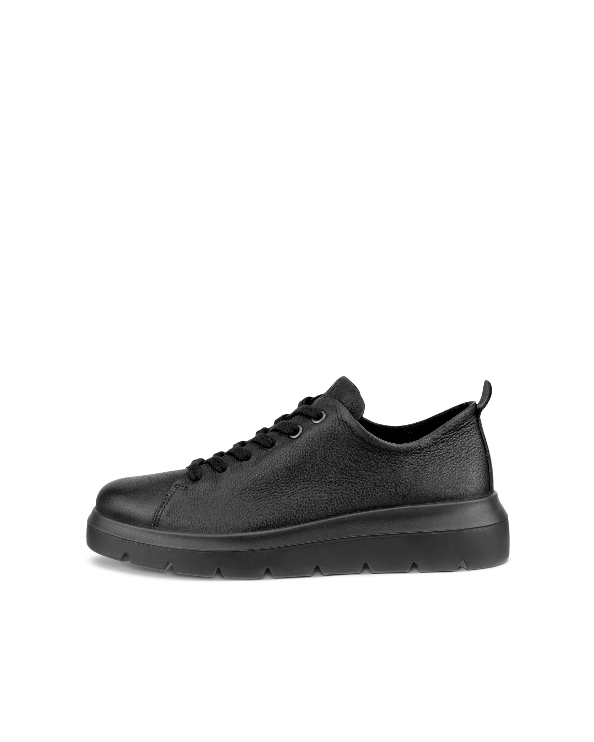 ECCO NOUVELLE Damen Lederschnürschuh Schwarz