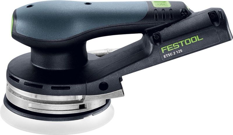 Festool - ETSC 2 125 - Accu Excenterschuurmachine - Geel - 18V