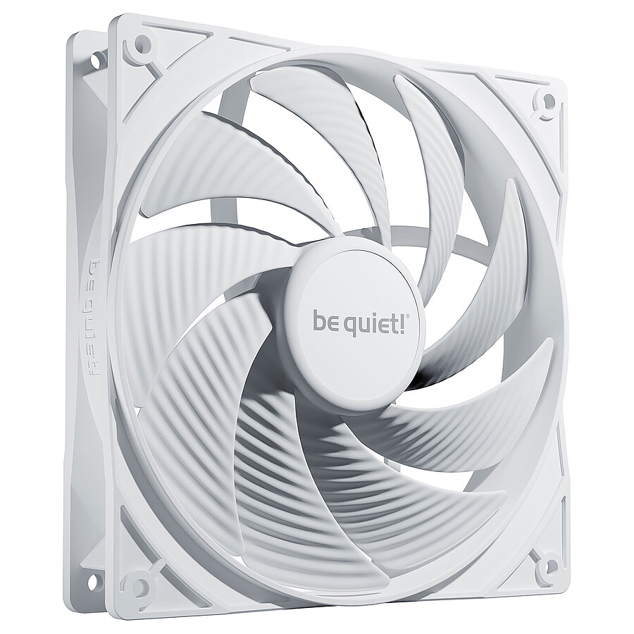 be quiet! Pure Wings 3 140 mm PWM High Speed - Blanc