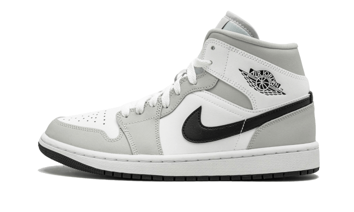 Air Jordan 1 Mid White Light Smoke Grey - 48h Delivery