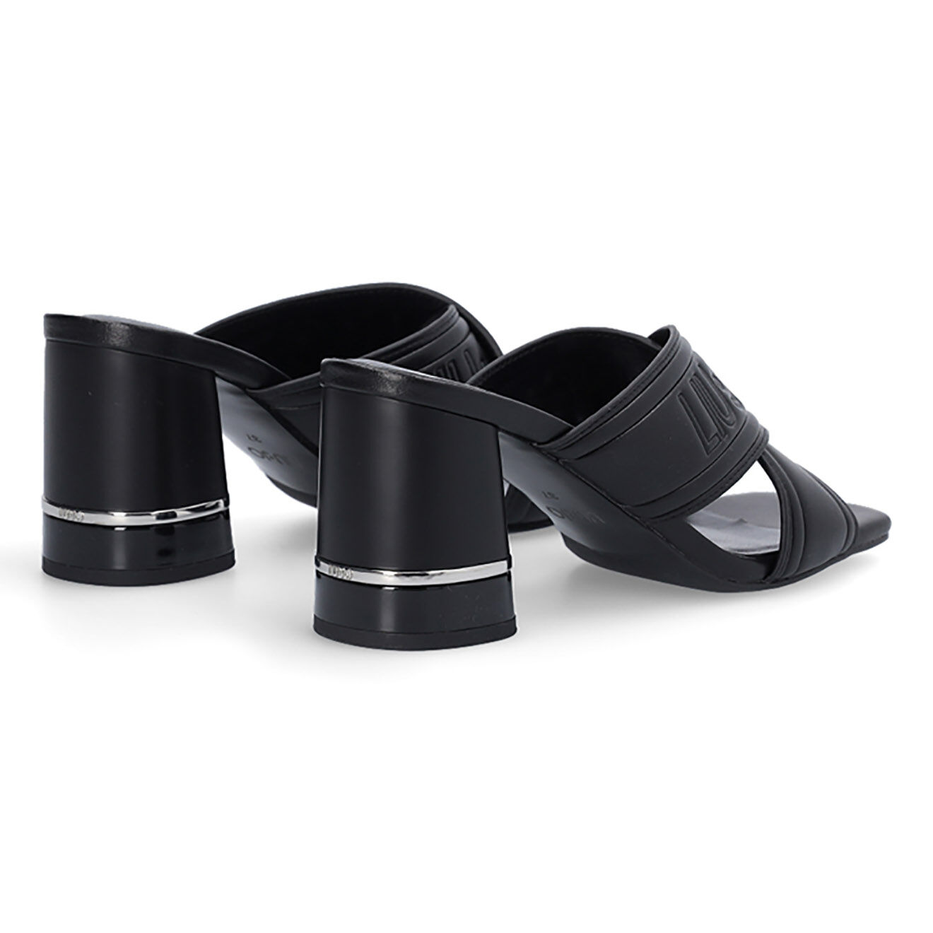 Liu-Jo Sandales Nice noires - Talon 8 cm