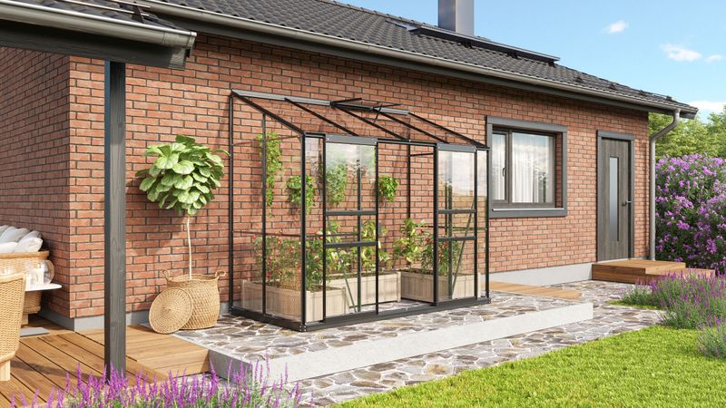 Vitavia - Ida - Tuinkas - Groen - Aluminium - Compact Ontwerp