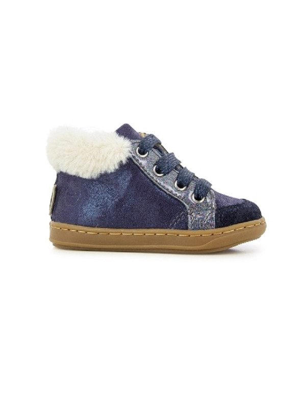 Shoo Pom - Bottines BOUBA ZIP HAIR Bright Navy