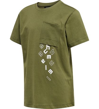 Hummel T-Shirt - hmlMarcel - Capulet Olive