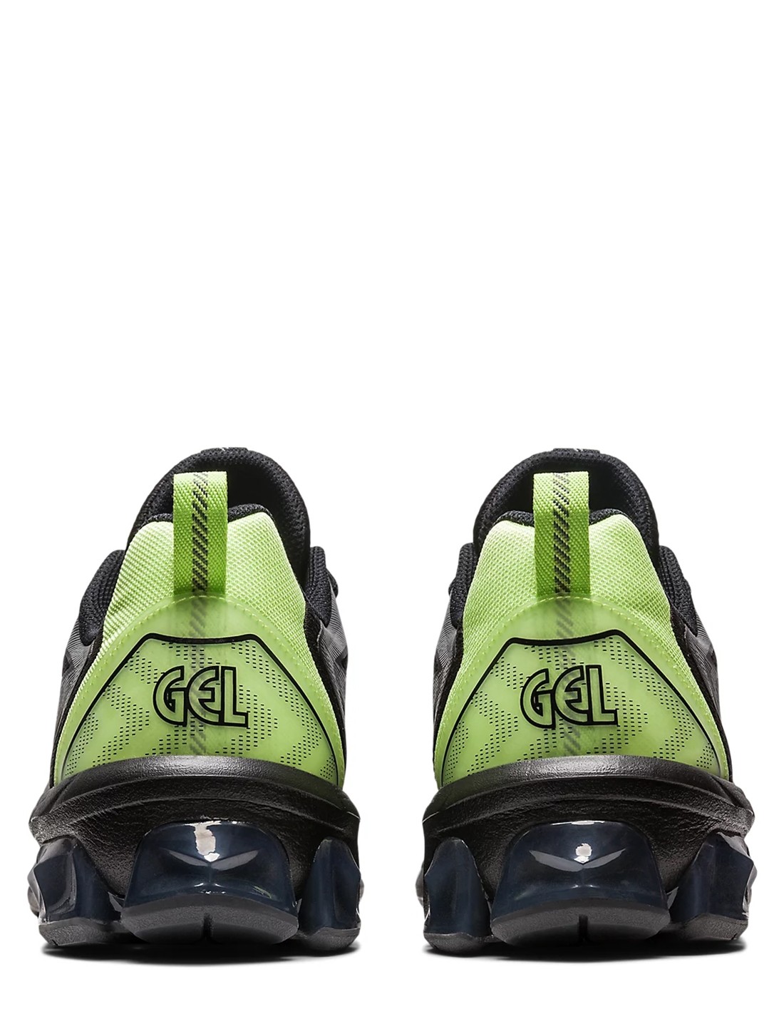 asics sneakers running homme gel-quantum 90 IV noir/vert