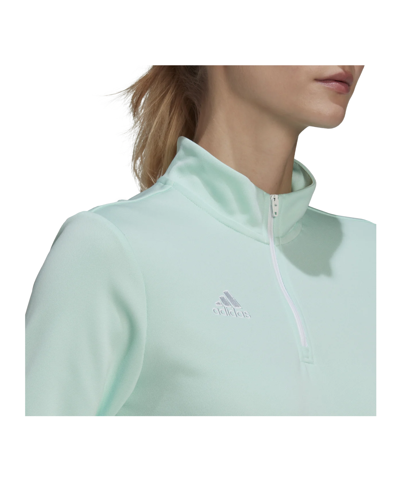 adidas Entrada 22 HalfZip Sweatshirt Damen Türkis