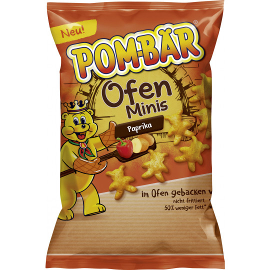 Pom-Bär Ofen Minis Paprika 80G
