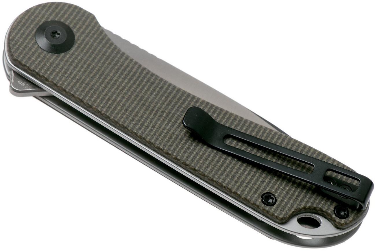 Civivi Elementum C907T Dark Green Micarta zakmes