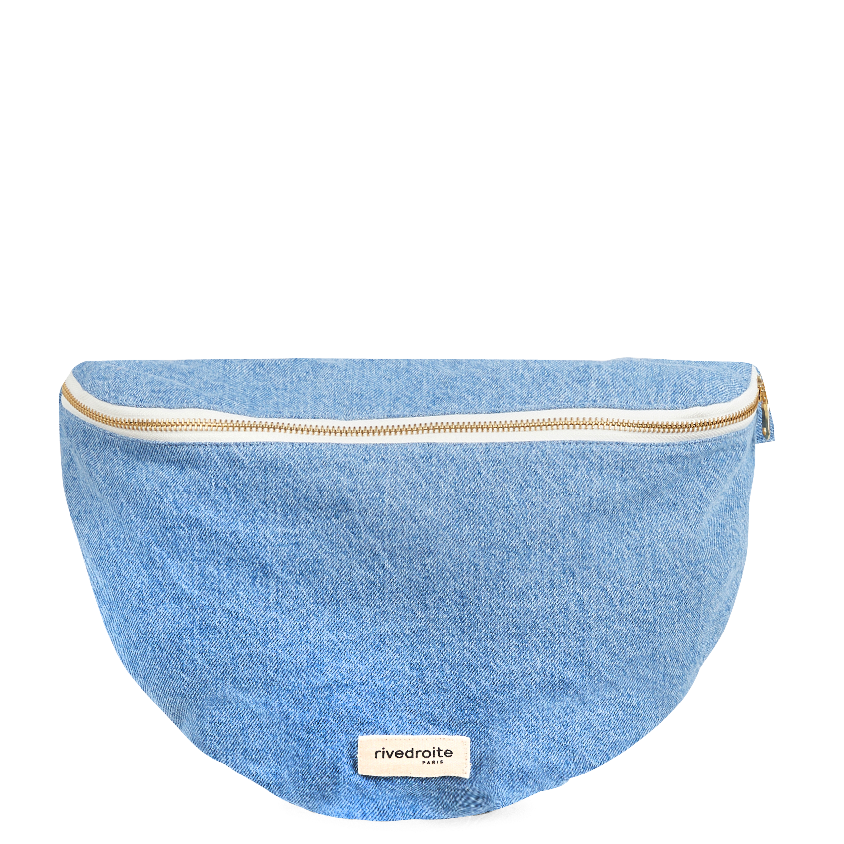 CUSTINE XL - Sac banane en coton recyclé imprimé | Jean Délavé