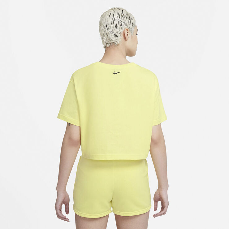 Nike Sportswear Cropped T Shirt Gul