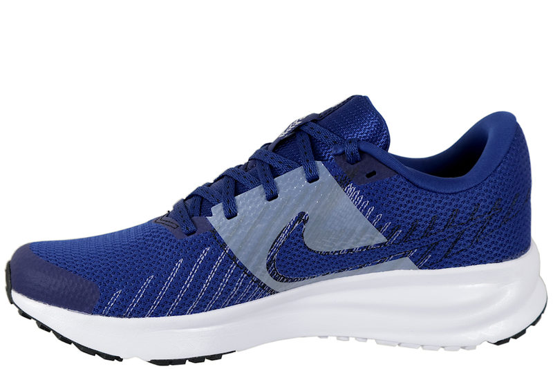 NIKE RUN DEFY SNEAKERS I BLÅ TEKSTIL