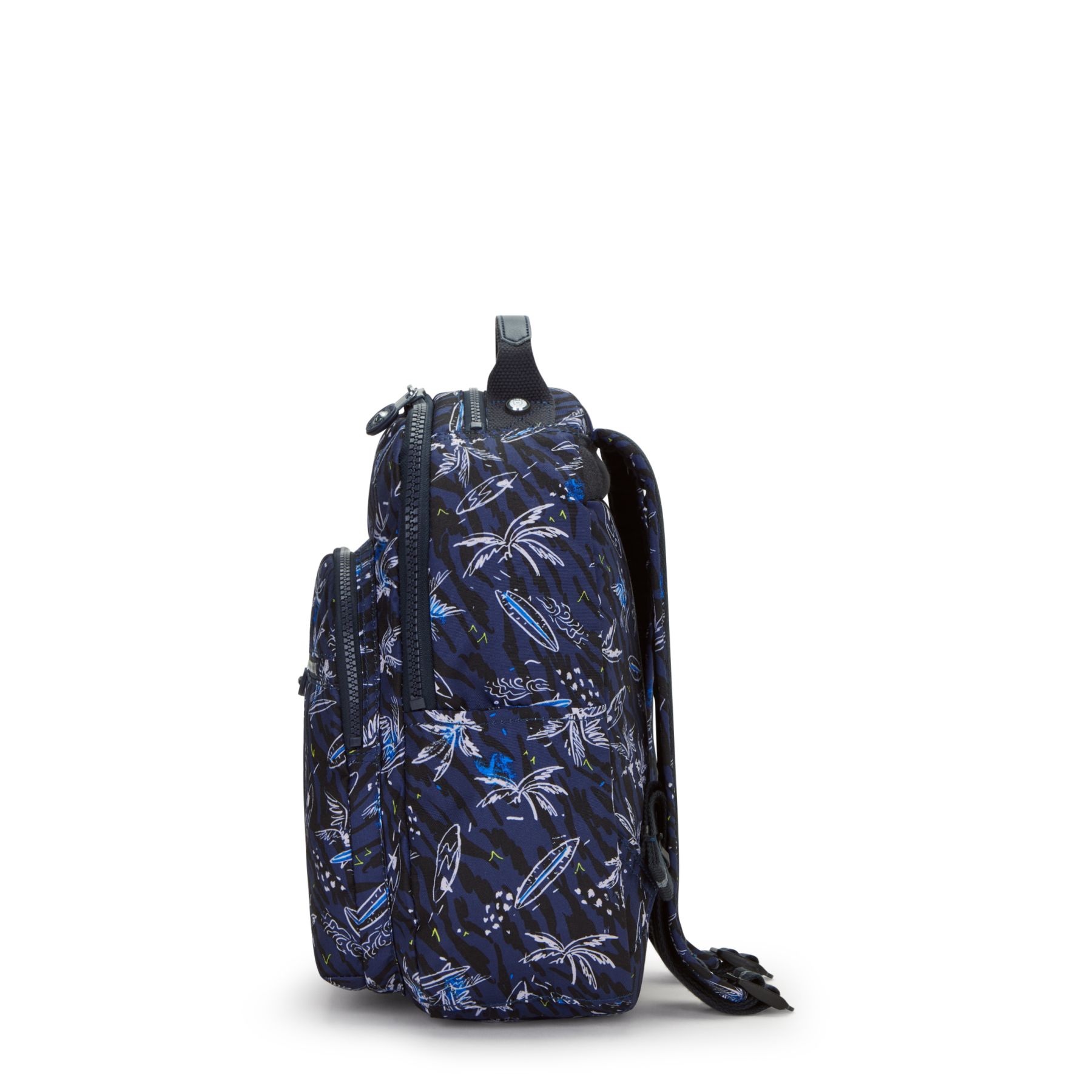 SEOUL S Petit Sac à Dos avec Compartiment pour Tablette - Surf Sea Print