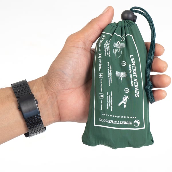 Hamac bivouac TICKET TO THE MOON LIGHTEST STRAPS