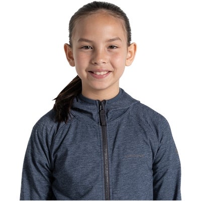 Craghoppers NosiLife Frey  Insektsavvisende Hettegenser, Blue Navy Marl