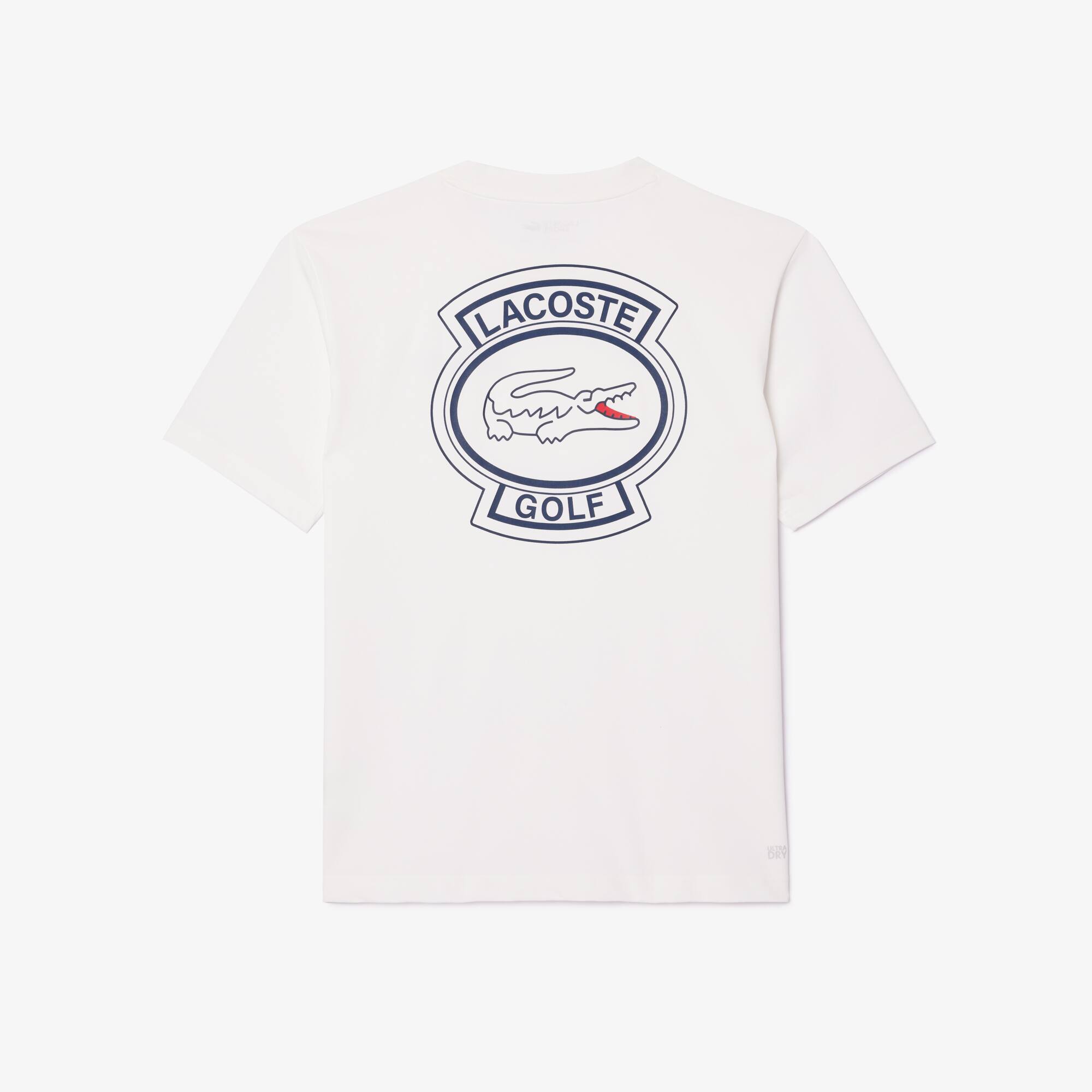 Ultra-Dry Golf T-Shirt mit Aufdruck T-Shirts - Weiss - Lacoste - Herren