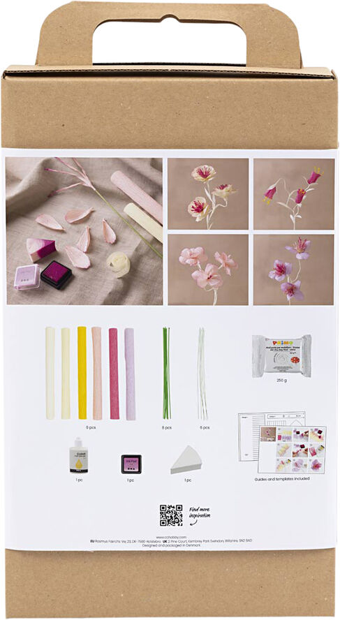 Creativ Company DIY Kit Crepepapir, Blomst