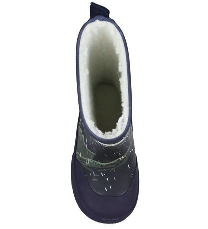 Viking Thermostiefel - Jolly Thermo Print - Navy/Dark Grey