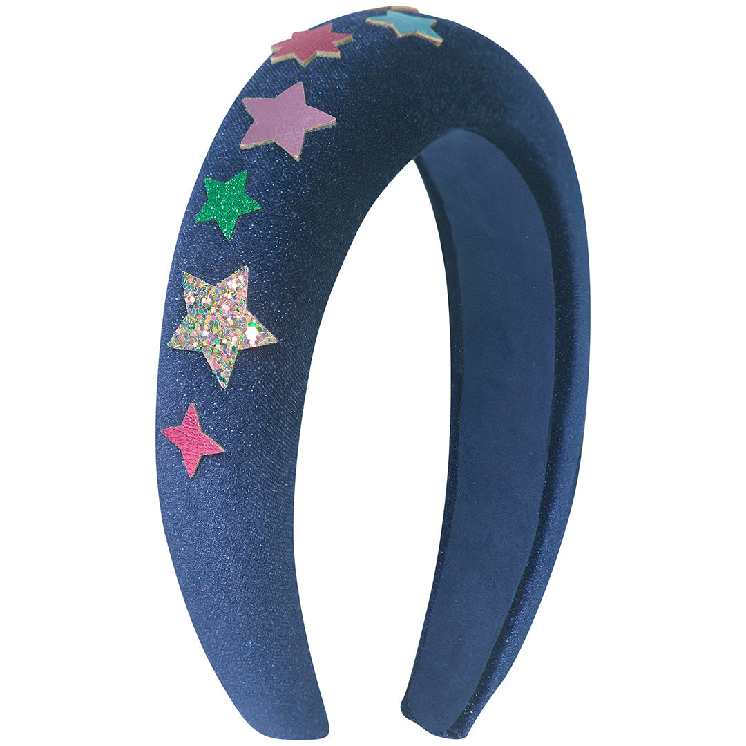 mimi & lula diadeem alice constellation velvet - navy