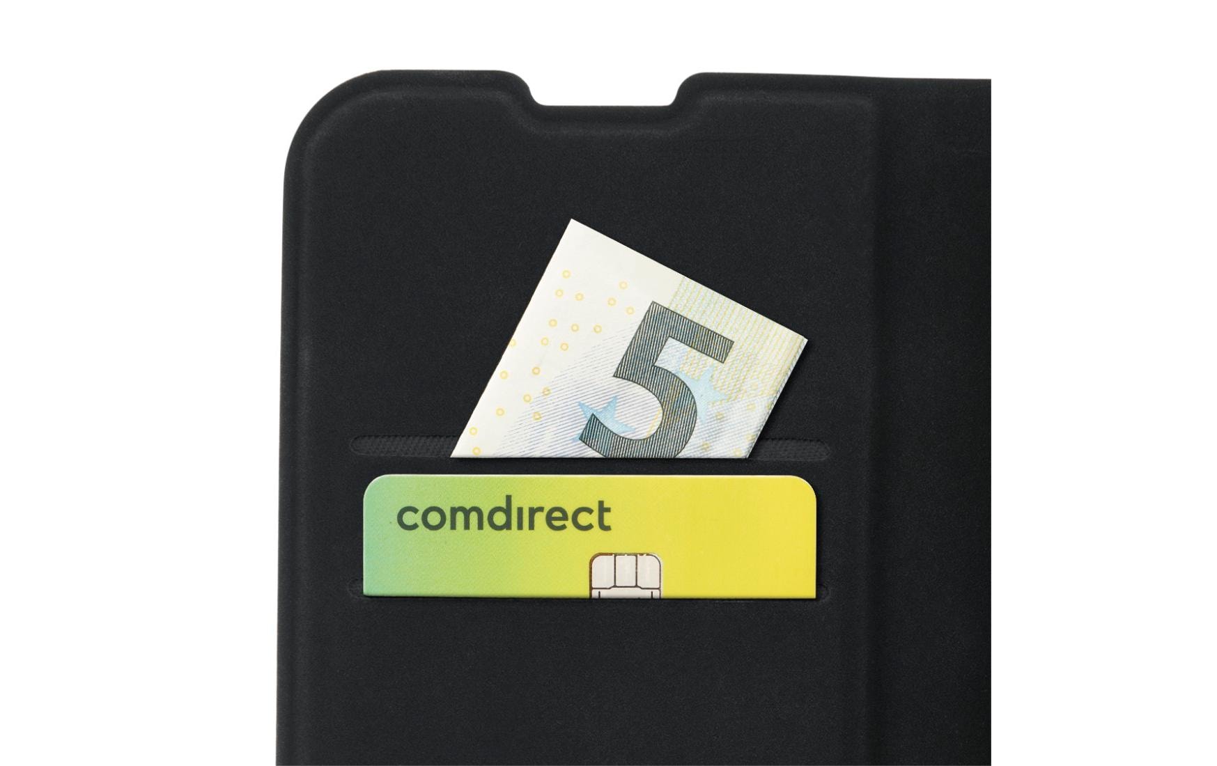 Book Cover Daily Protect Schwarz für iPhone 16eHama Daily Protect Handy-Schutzhülle 15.5 cm (6.1