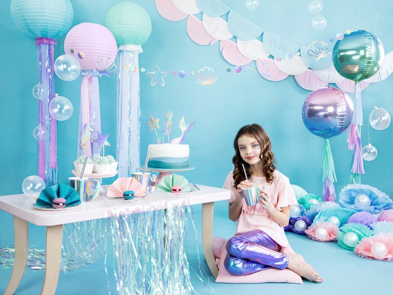 Zeemeermin Taart Topper Set 3 delig
