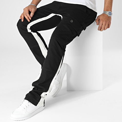 Pantalon Cargo Flare Noir