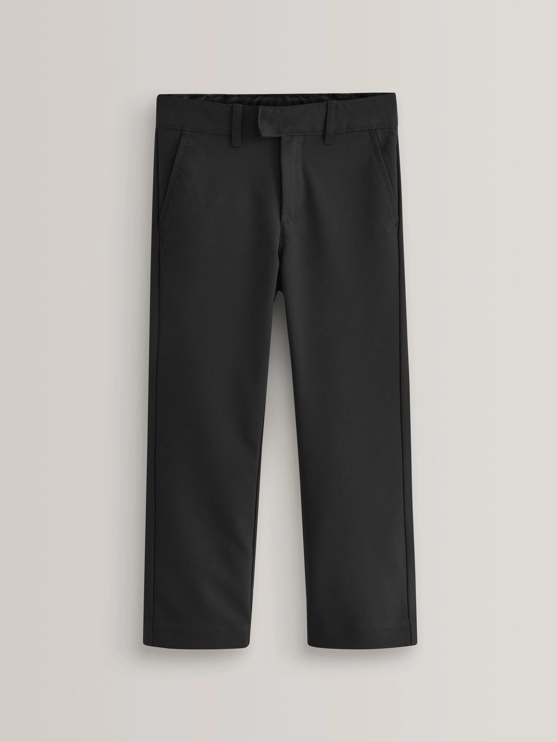 Zwart - Formele skinny schoolbroek met stretch (3-17 jr)