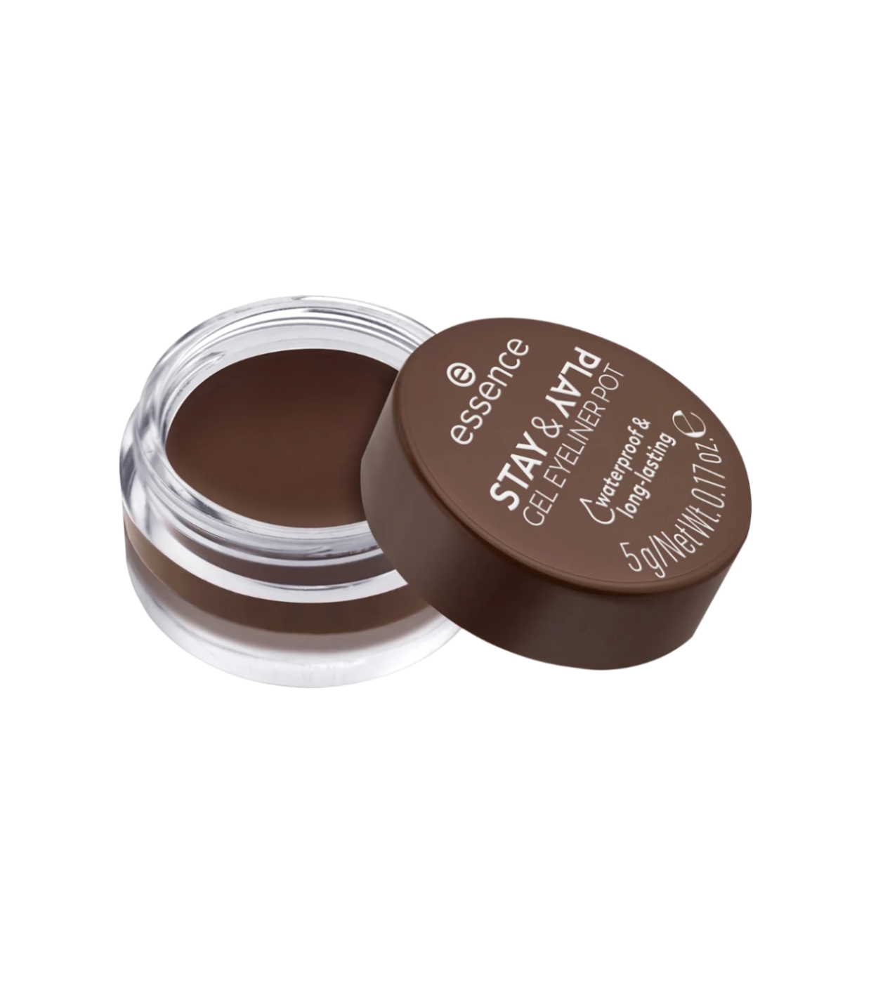 essence - Delineador em gel Stay & Play Waterproof - 02: Brown