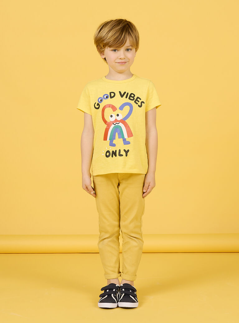 Tee Shirt Manches Courtes Vanille