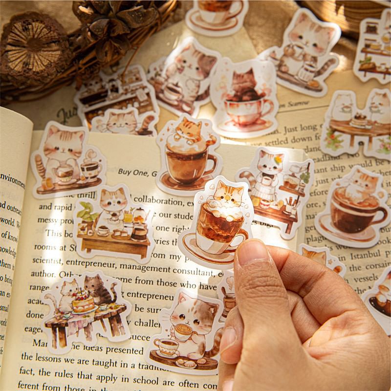 Milena - Koffiekat Sticker