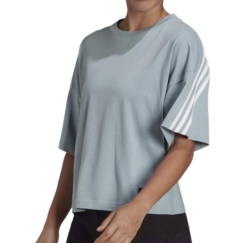 Adidas T-shirt Bleu Femme Adidas HE0310
