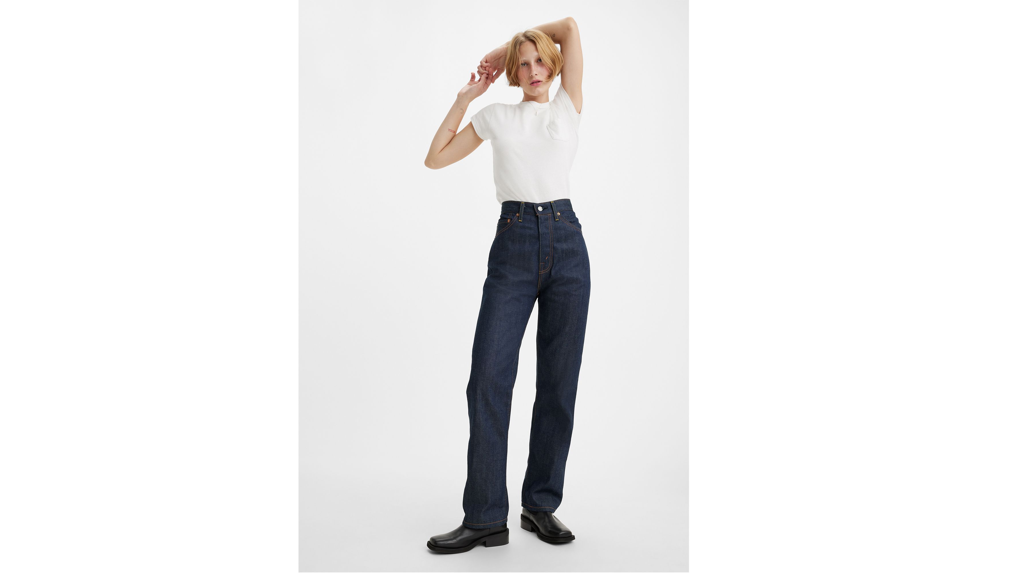 Jean 701 1950 Levi's® Vintage Clothing - Indigo Rigid - Bleu