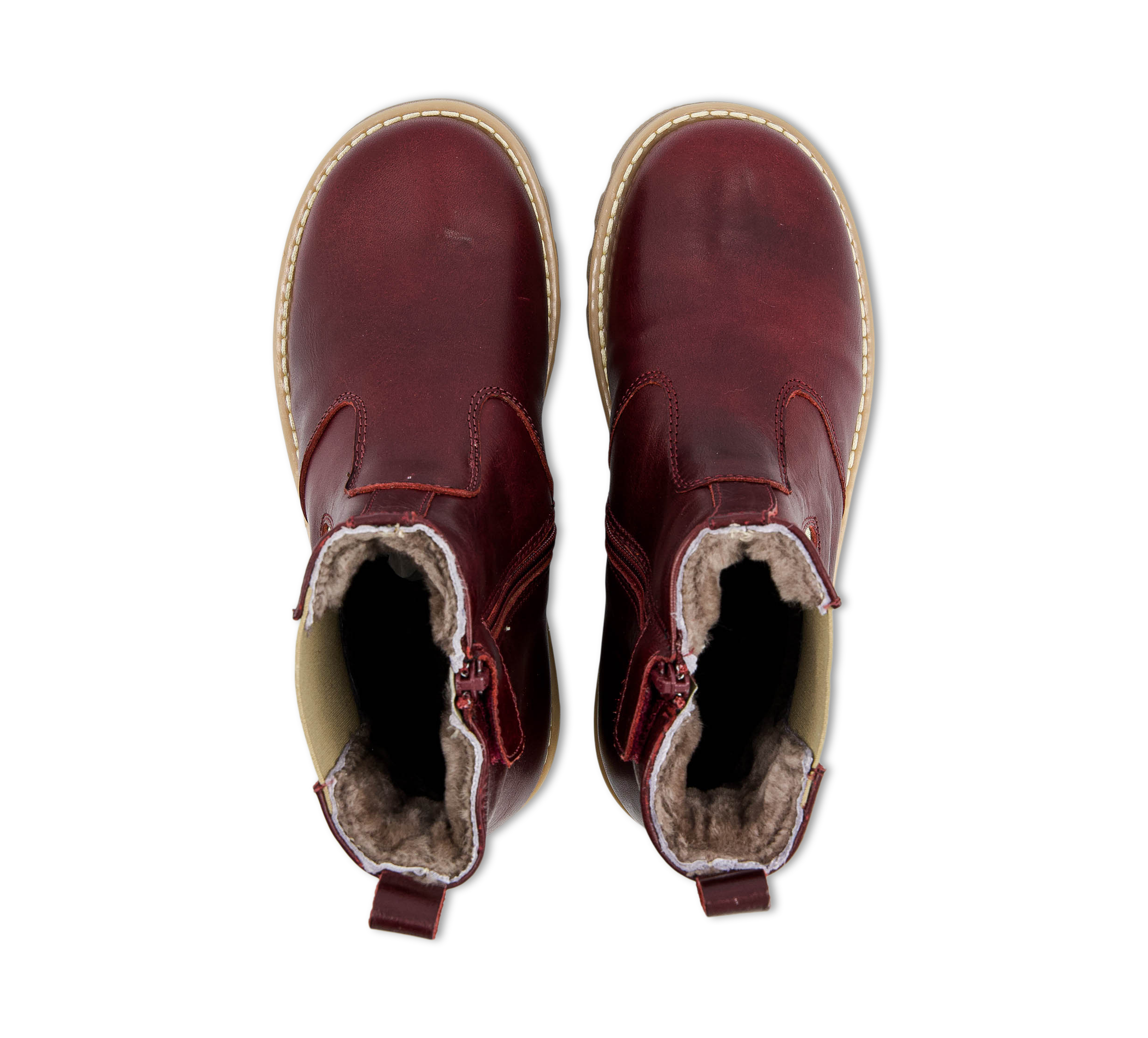 Dianetti Schlupfstiefel / RV Mäd. (ohne Membrane) rot