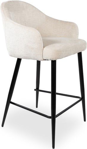 Barkruk Ivory Carmen B57.5 x D55 x H95 cm