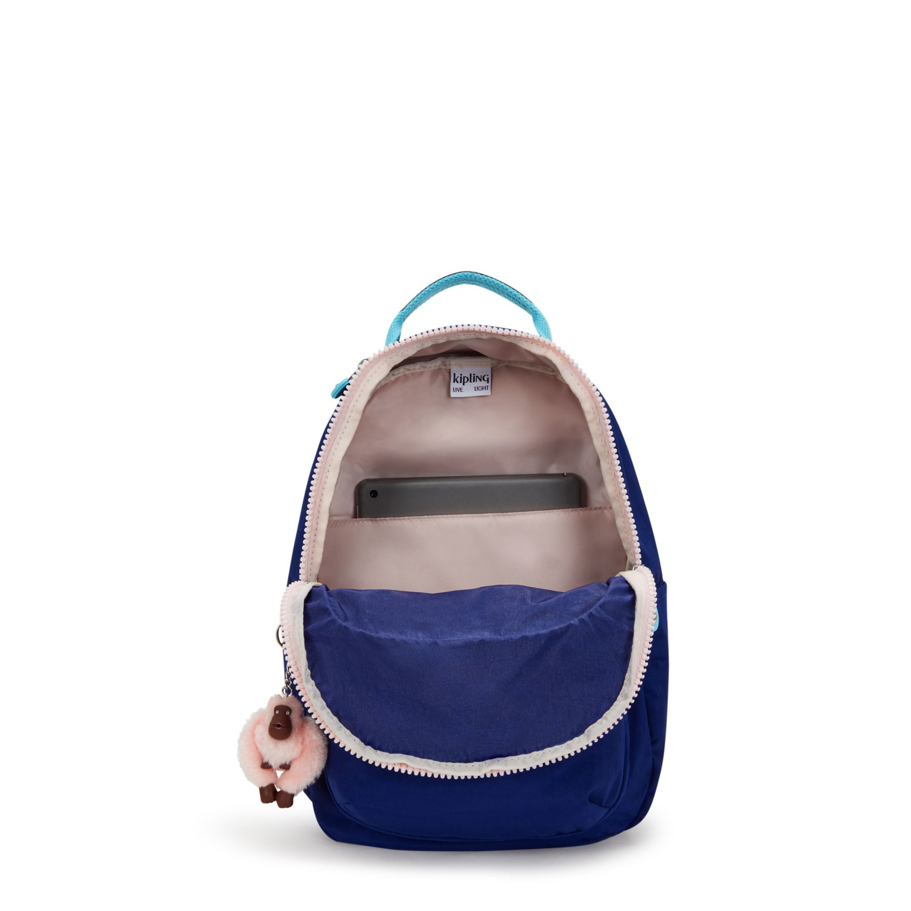SEOUL S Petit sac à dos avec protection ordinateur - Solar Navy Combo