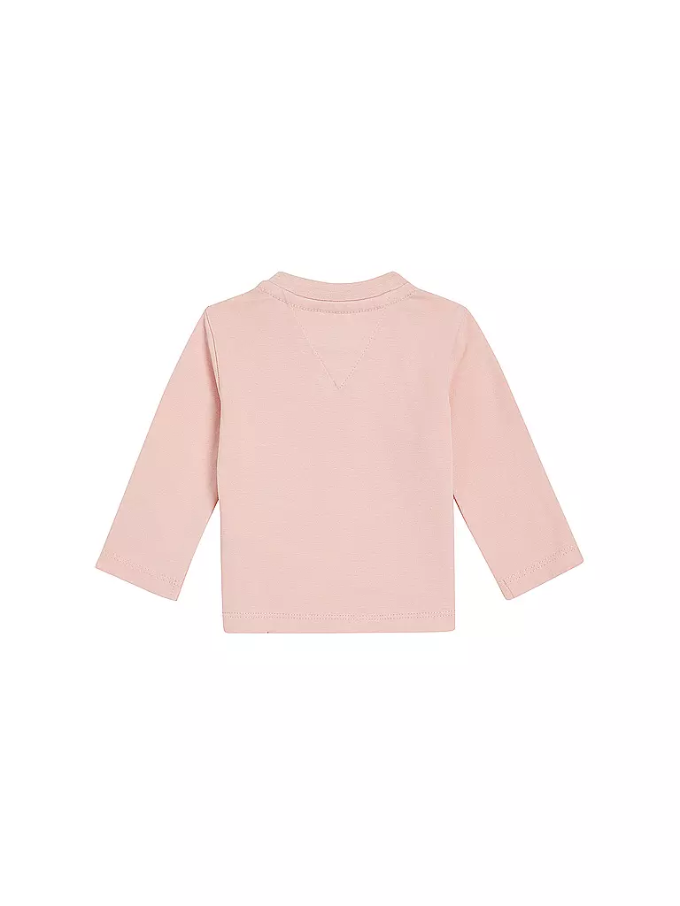 TOMMY HILFIGER Baby Langarmshirt  rosa