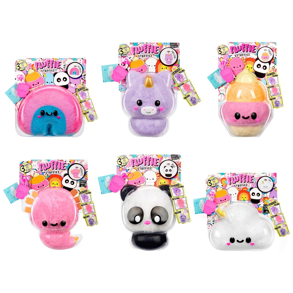 Fluffie Stuffiez Sortiment kleiner Plüschtiere