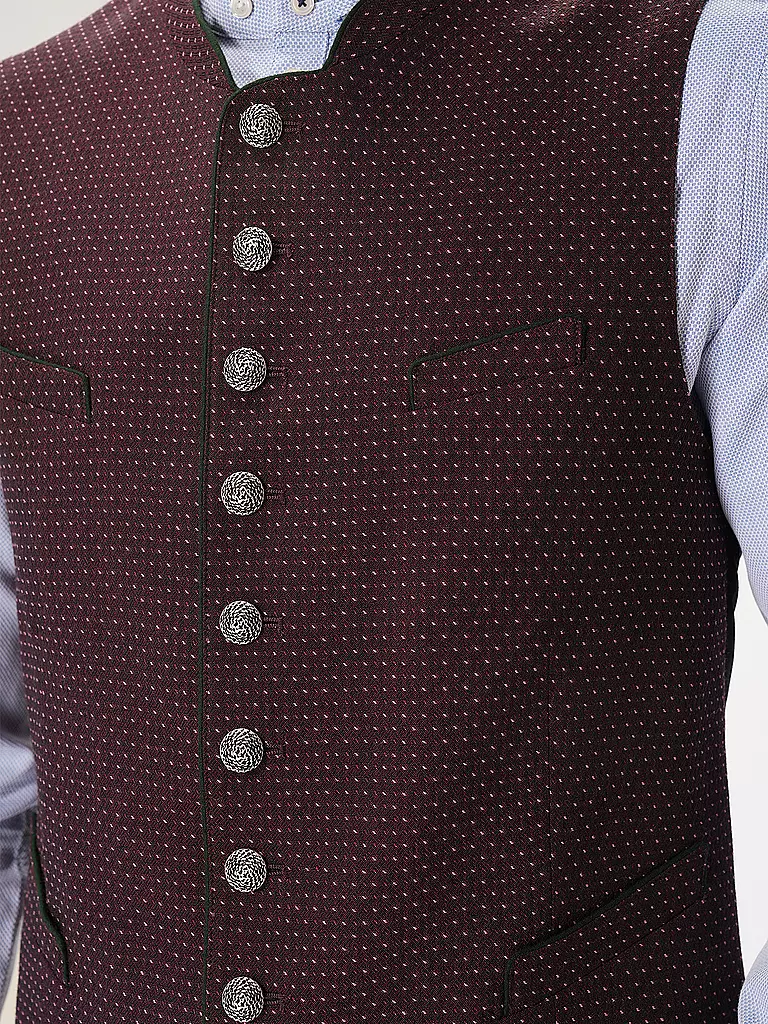 GRASEGGER Trachtengilet XENO 2N dunkelrot