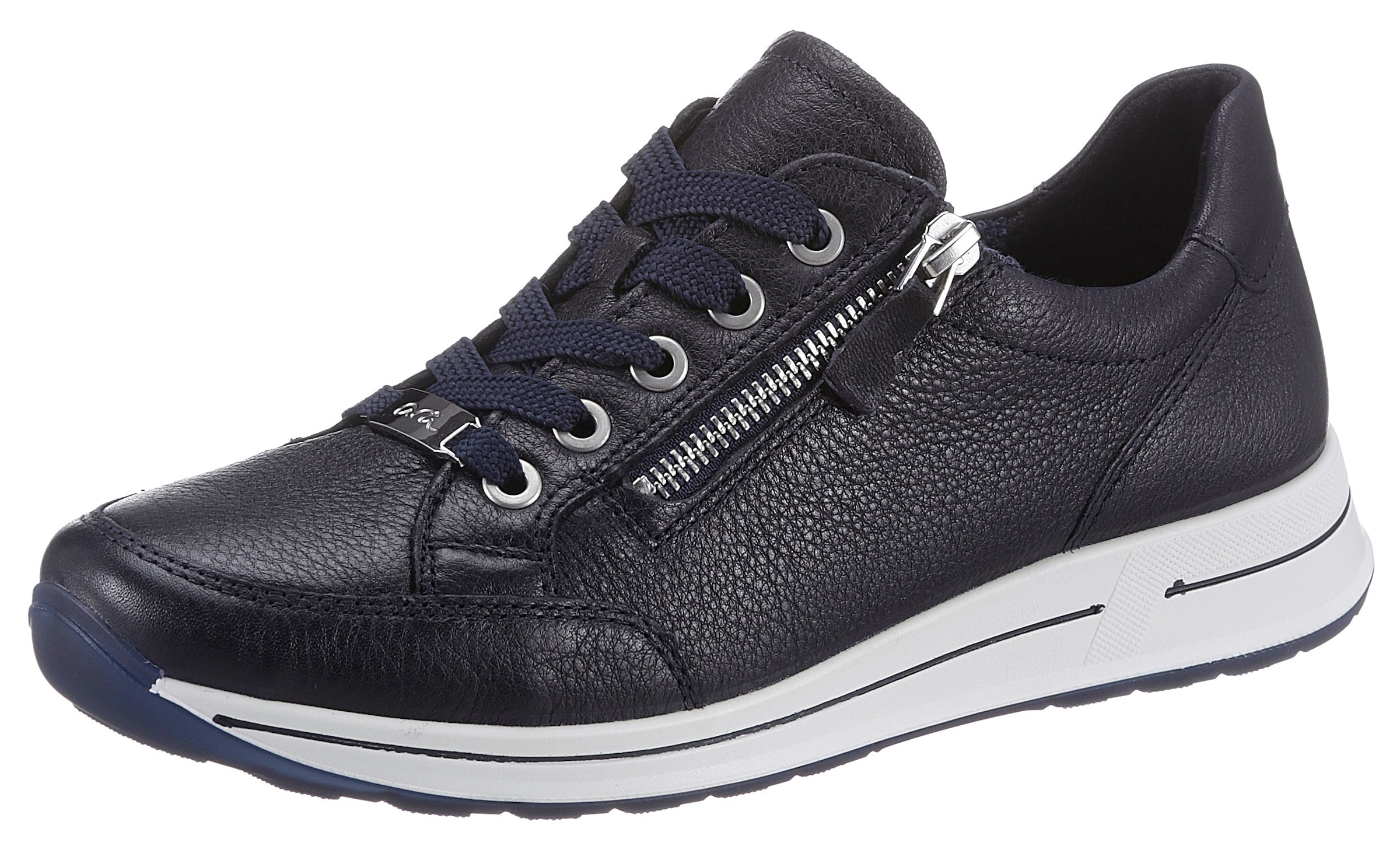 Ara Sneaker »OSAKA«  mit Reissverschluss, H-Weite, Freizeitschuh, Halbschuh, Schnürschuh