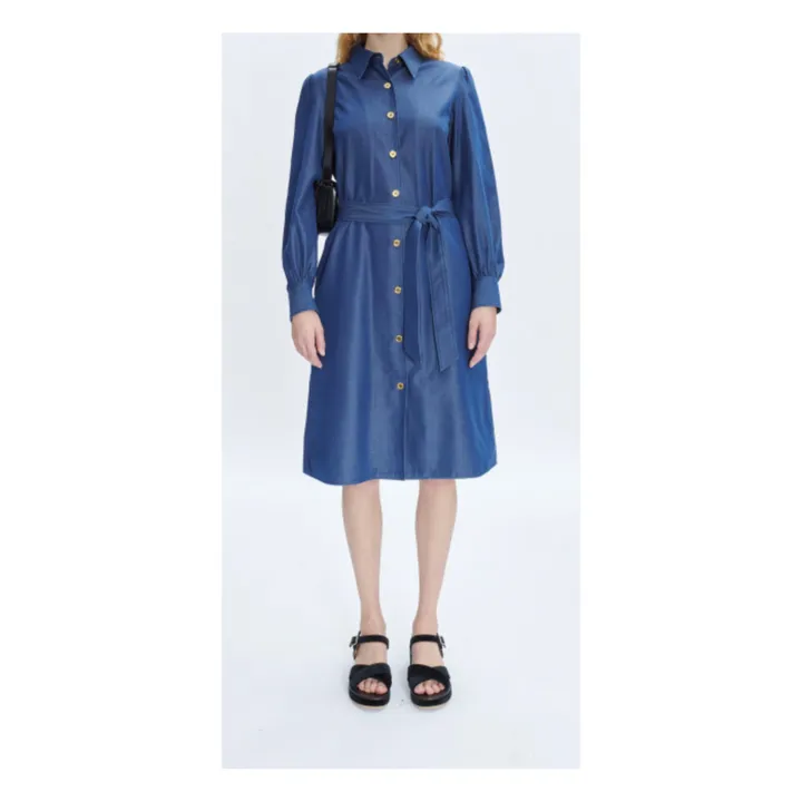 A.P.C. Robe Liane | Bleu indigo