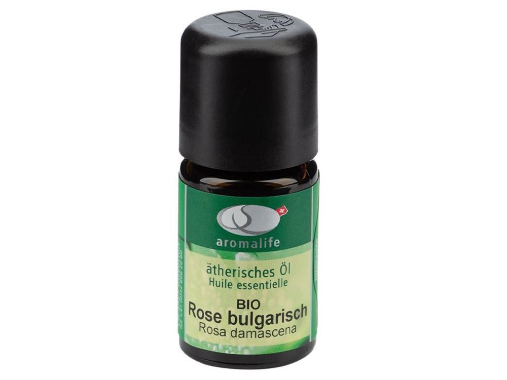 Aromalife Rose Bulgarien 10 %<br>5 ml, Flasche, Ätherisches Öl, BIO