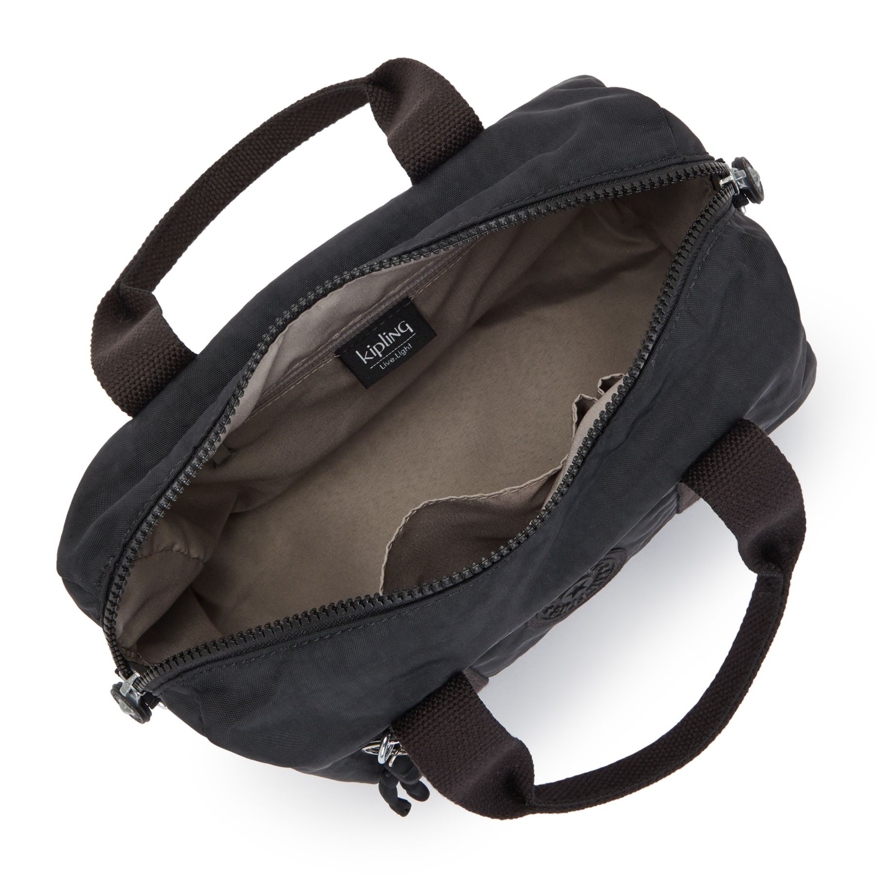 BINA M Medium handbag (with detachable shoulderstrap) - Black Noir
