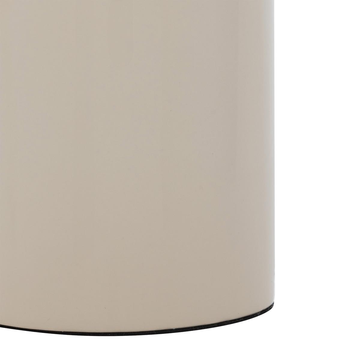 LAMPE CYLINDRE VERRE ASTI ARGILE H.36CM