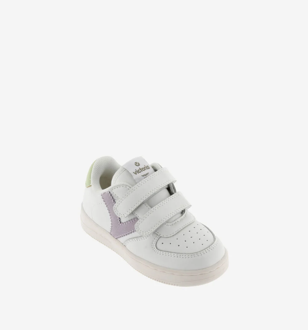 TIEMPO BASKETS CONTRASTANTES Baskets de sport pour enfant LILA
