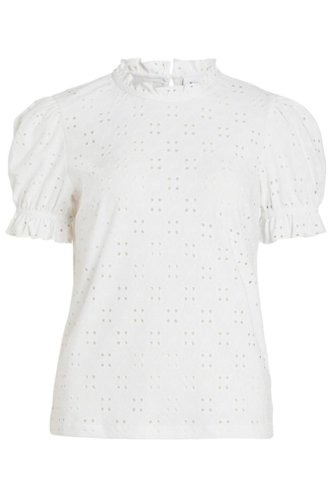 Vila witte dames t-shirt